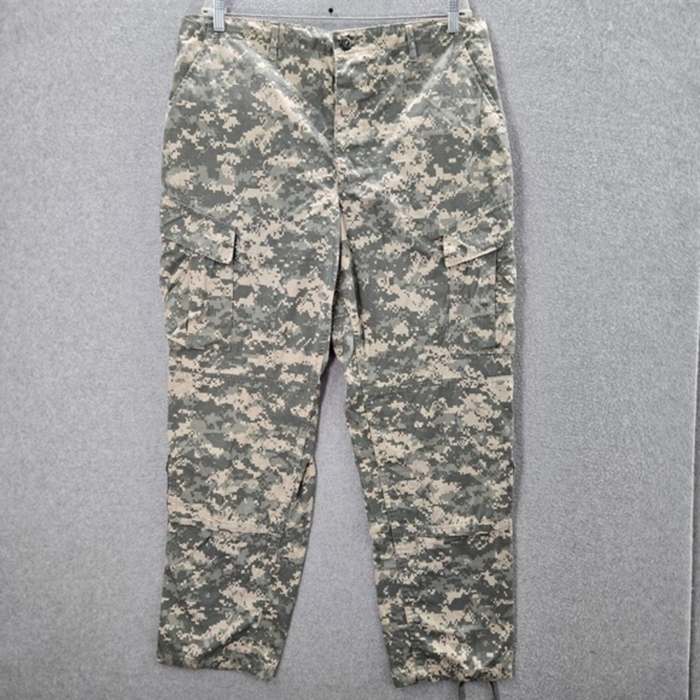 VINTAGE Propper Men Pants Large Beige Camo Cargo Trouser Combat Ripstop Y2K
